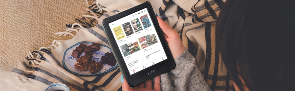 Чохол для Kindle/Kobo/Tolino з підставкою та авто-ввімкненням/вимкненням, блакитний