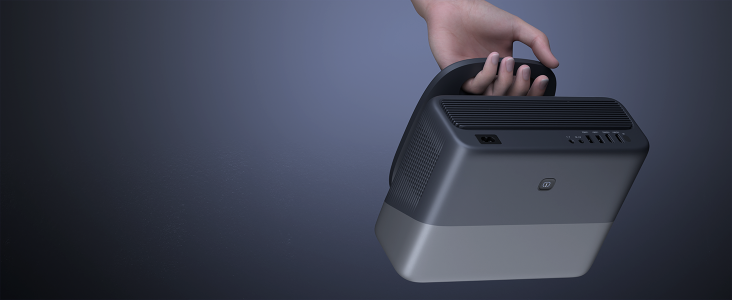 4K проєктор VISSPL A-28000L з автофокусом та корекцією трапецеїдальних спотворень: 28000 люмен, WiFi6, Bluetooth, Dolby Audio, Netflix, для домашнього кінотеатру та використання на відкритому повітрі