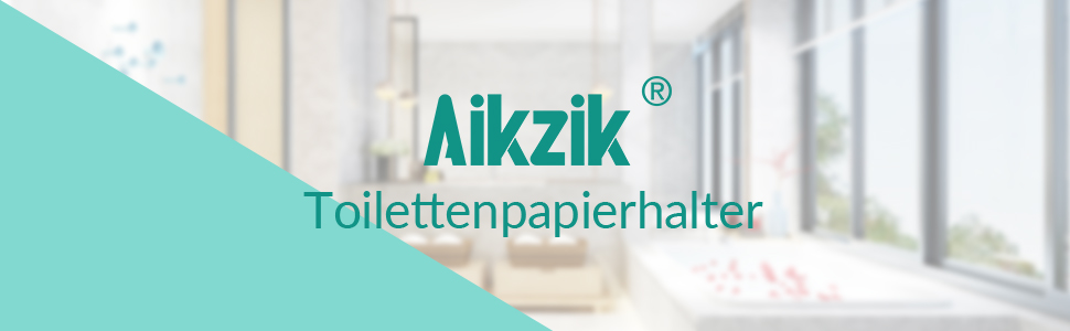 Тримач для туалетного паперу Aikzik, настінний тримач без свердління з клейовими гачками, нержавіюча сталь, сріблястий колір, набір для ванної кімнати