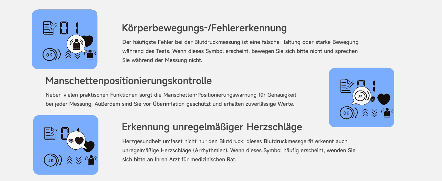Тонометр Yuwell Intelligentes Oberarm Bluetooth YE650AR | Манжета 22-45 см, мовлення, дисплей з підсвіткою, акумулятор, додаток iOS & Android