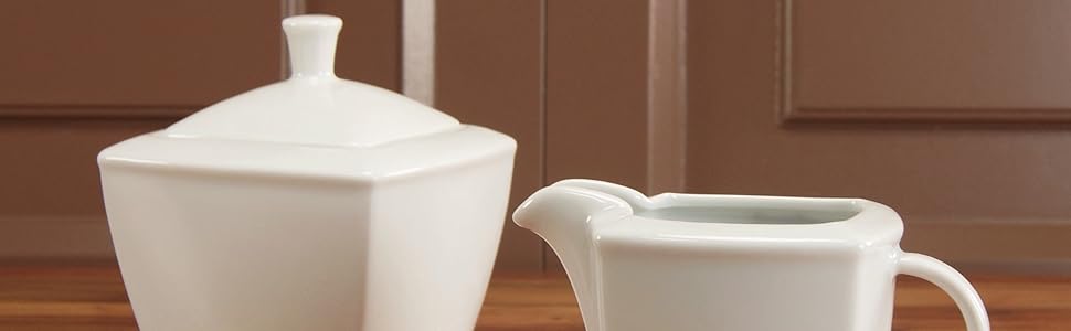 Набір для молока і цукру Creatable Victoria, білий, 2 предмети, 200 мл