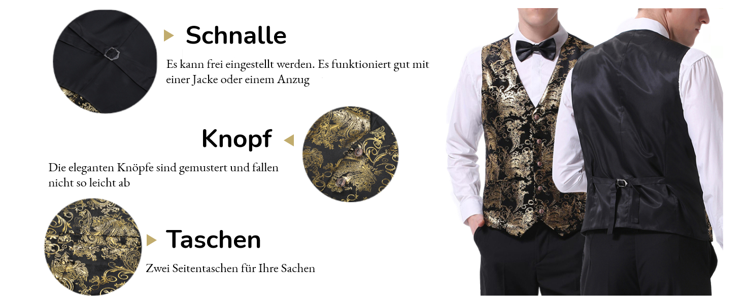 Жилет чоловічий Allthemen, жилет-жакет з жаккарда, для весілля та свят, XL, блакитний