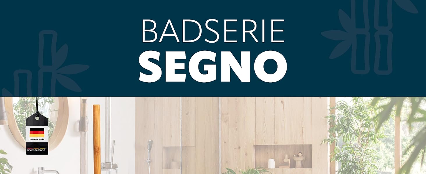 Підставка для мила Bremermann Segno з бамбука та пластику (чорна)