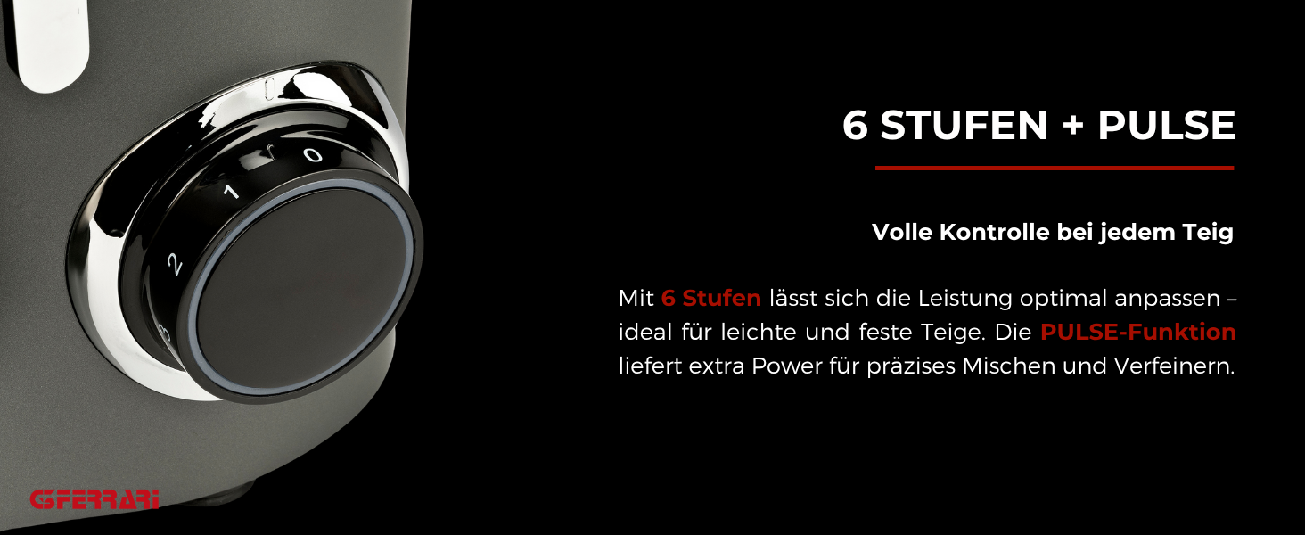 Планетарний міксер G3 Ferrari Pastaio, нержавіюча сталь, антрацит