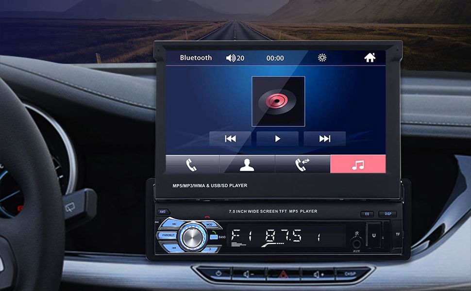 VBESTLIFE Bluetooth автомагнітола 7