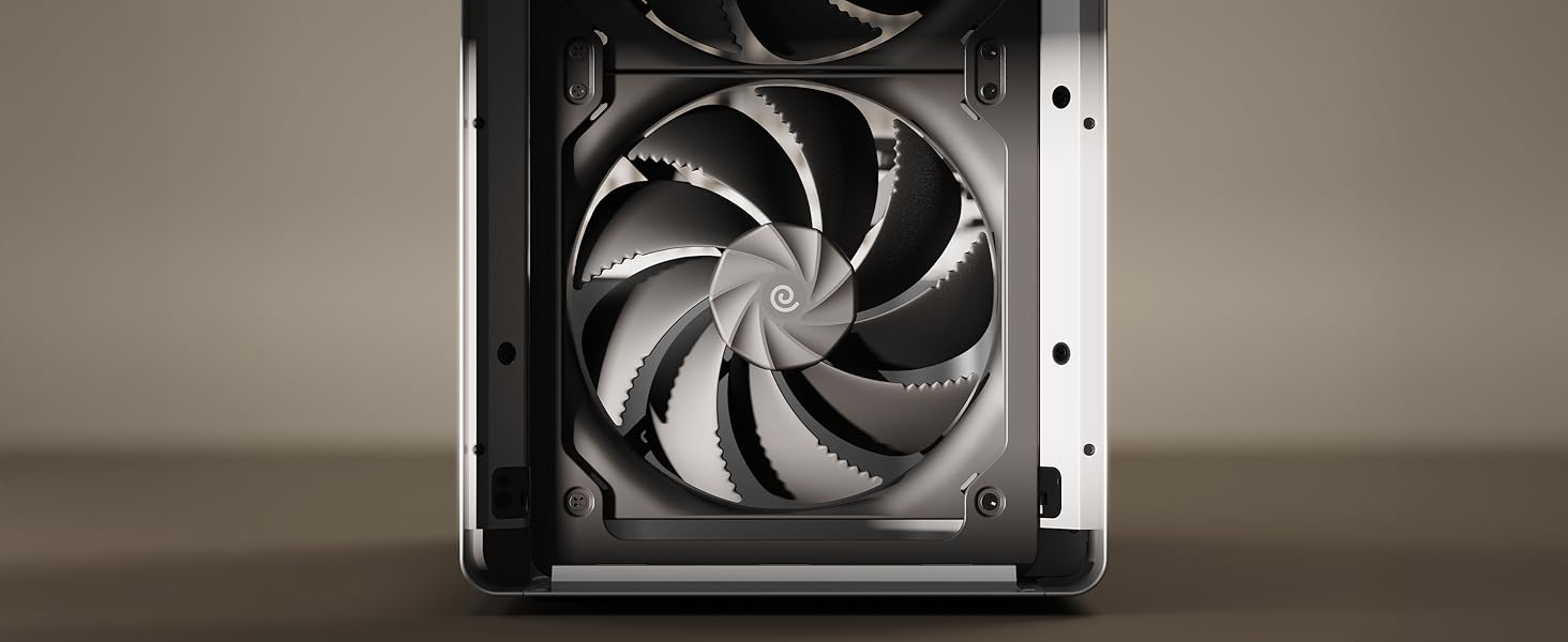 Корпус ПК HAVN BF 360 Flow: Midi-Tower з 3 вентиляторами, посилене охолодження, скло Tempered Glass, чорний