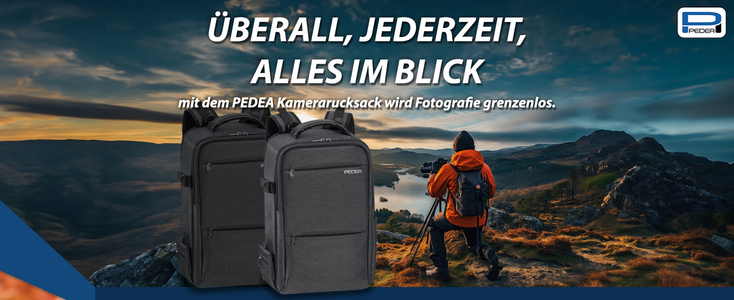 Плечовий рюкзак Pedea Noble для чоловіків та жінок, антрацитовий колір