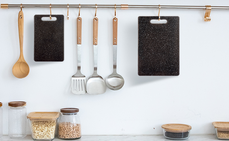 Набір з 3 дерев'яних обробних дощок ASelected для кухні: овочі, фрукти, м'ясо