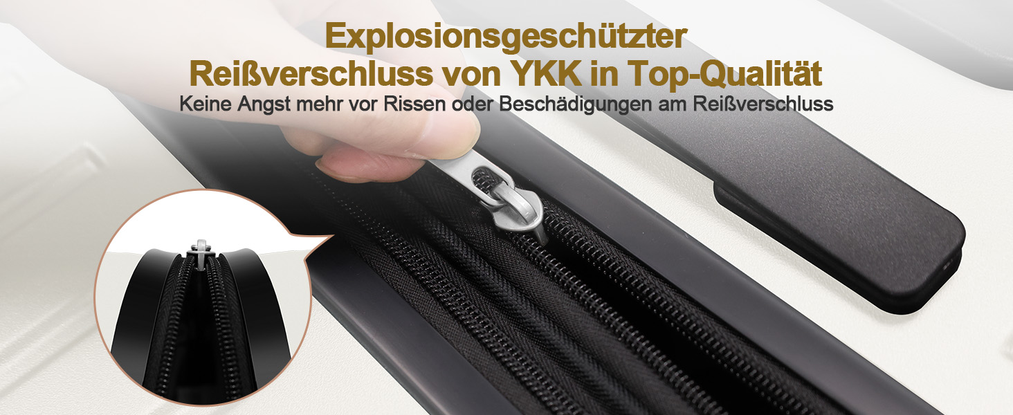 Набір валіз SHOWKOO 2 шт. з жорстким корпусом 65см+75см, розширюваний, ультралегкий, полікарбонат, з TSA замком та 4 колесами (L+XL) - Темно-синій
