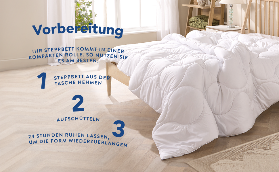 Ковдра John Cotton New Way 200x220: дихаюча, для алергіків, сертифікат Oeko-Test | Ковдра 200x220 см | Підходить для весни та осені