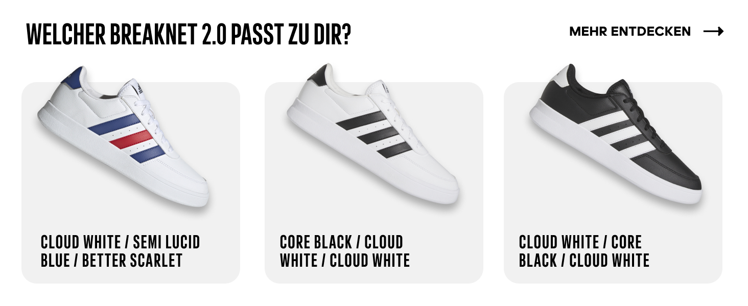 Кросівки Adidas Breaknet 3.0 Cloud White/Core Black 43 1/3 EU