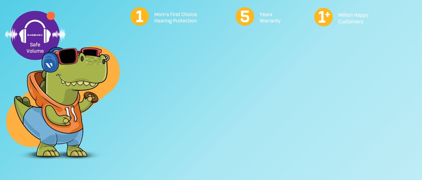 Навушники захисні Vanderfields Premium для дітей 3-12 років - рожевий, шумопоглинання 33.2 dB