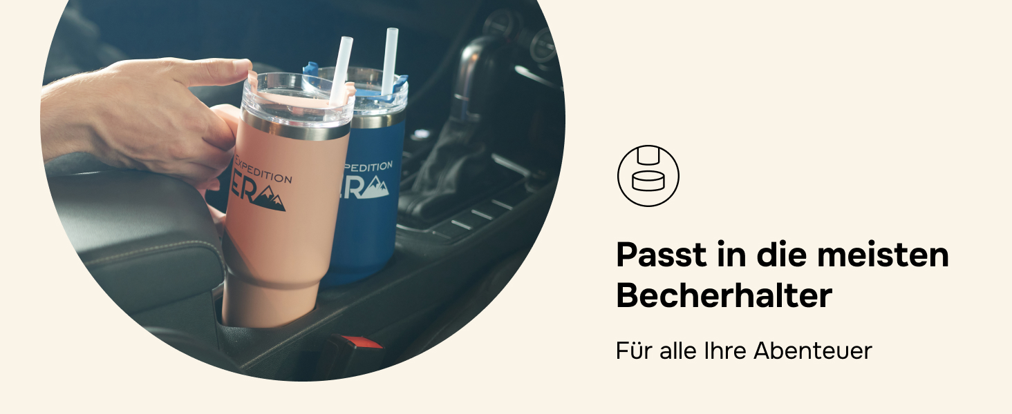Термокружка з трубочкою 880 мл - ізольована термокружка з кришкою та ручкою, нержавіюча сталь, 30oz, Tumbler, для кави, подорожей, XXL (Блакитний)