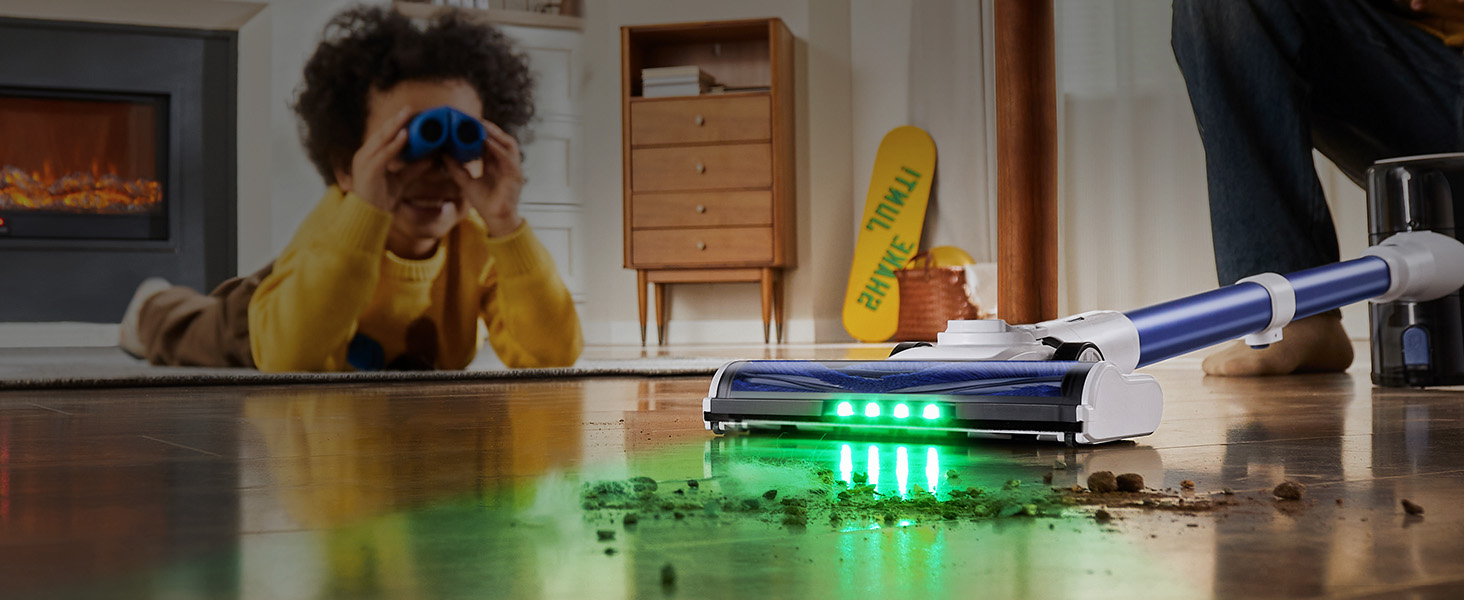 Ultenic U10 Ultra: Бездротовий акумуляторний пилосос з потужністю всмоктування 40000 Па, 40 хв роботи, світлодіодним індикатором та щіткою проти ковтунів для килимів, твердих підлог та шерсті тварин