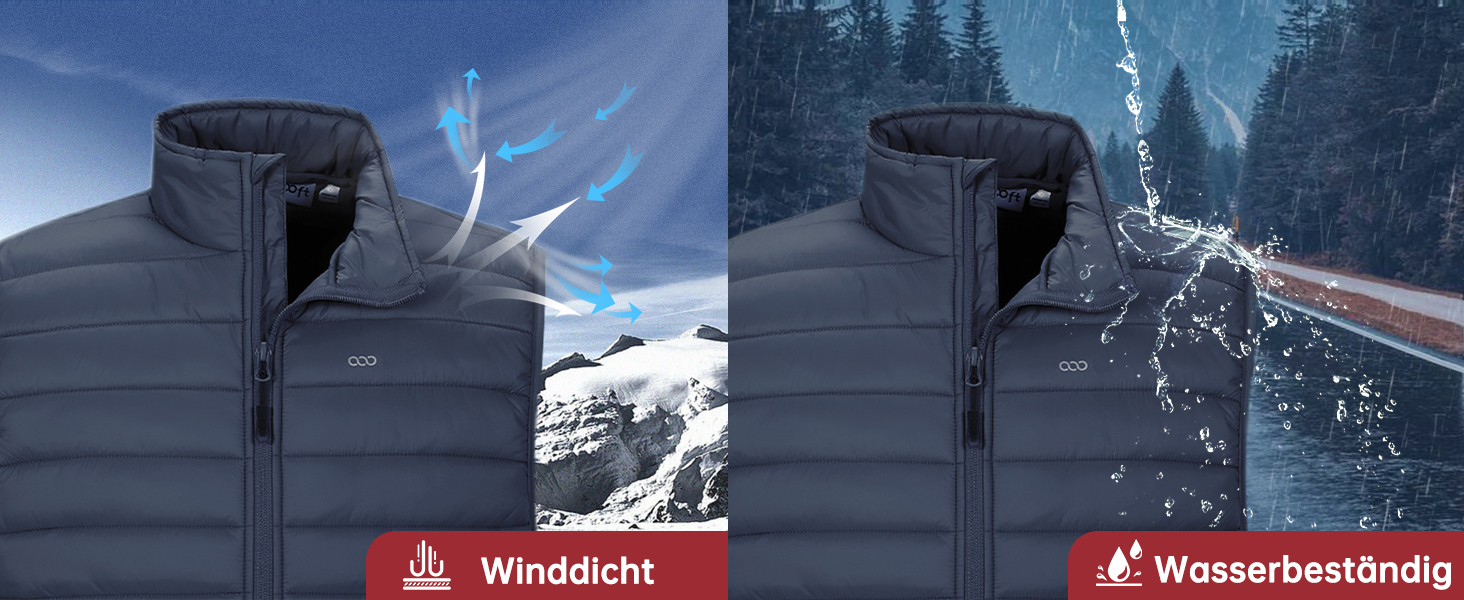 Стьобана жилетка для чоловіків 33000ft Outdoor з утеплювачем, гібридна спортивна жилетка з 5 кишенями, для походів та їзди на коні (Сірий, 4XL)