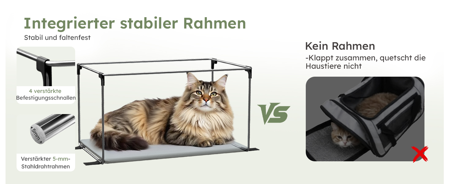 Транспортна сумка для котів Pecute Katzentasche - переноска для котів та маленьких собак, 47 x 33 x 30 см, сіра