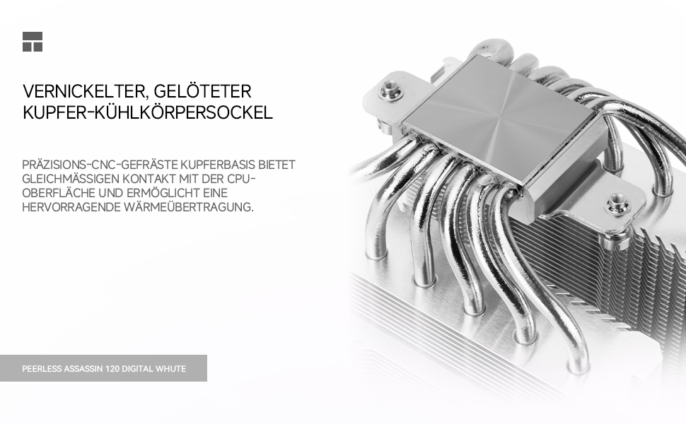 Thermalright Peerless Assassin 120 Digital ARGB: Кулер CPU з 6 тепловими трубками для AM4/AM5, Intel LGA1700/1851/1150/1151/1200, чорний