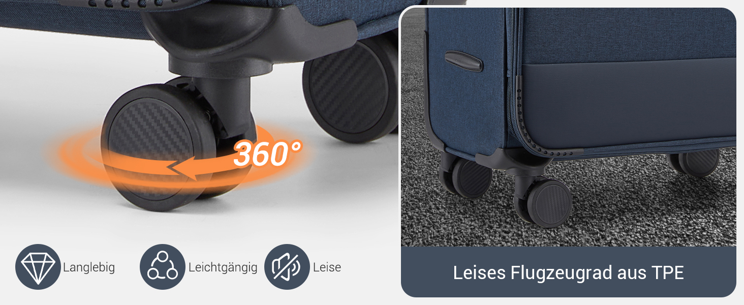 Розширюваний валіза British Traveller, 100L, тканинний, з TSA замком, 79.5x49x32.5 см (Блакитний)