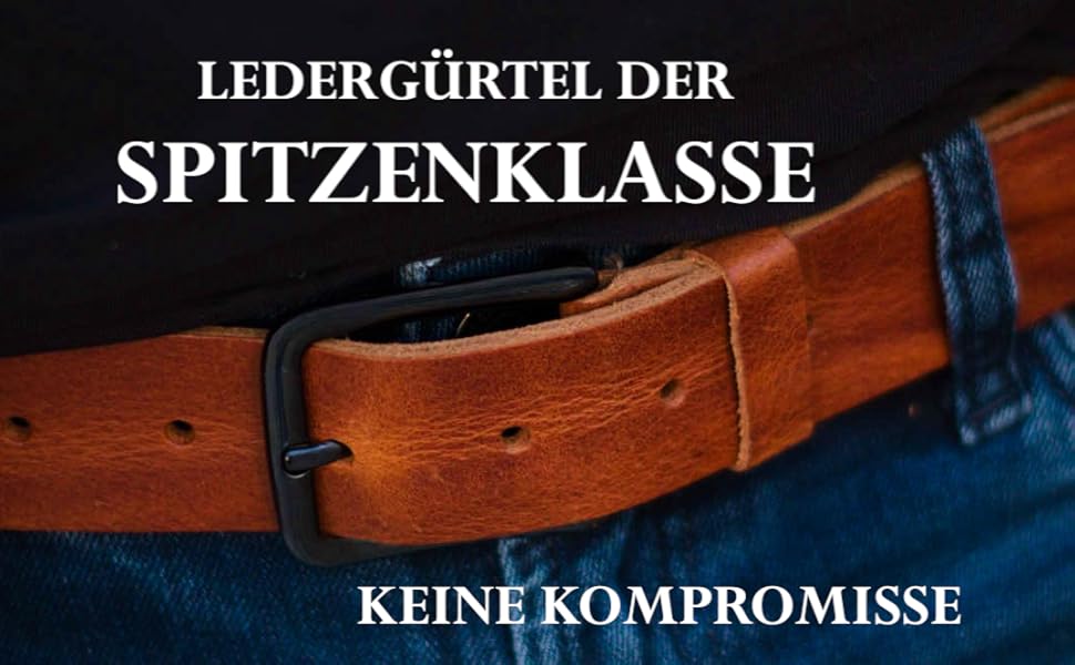 Жіночий шкіряний ремінь Friedrich Hoffmann чорний, ширина 4 см, Made in Germany - 100 см