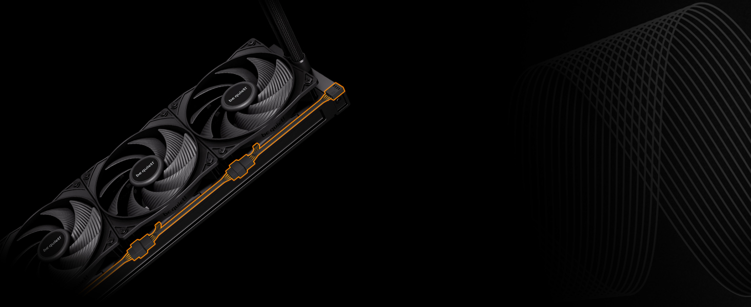 Система водяного охолодження be quiet! Pure Loop 3 360mm з 3 вентиляторами Pure Wings 3 120mm PWM для AMD/Intel систем