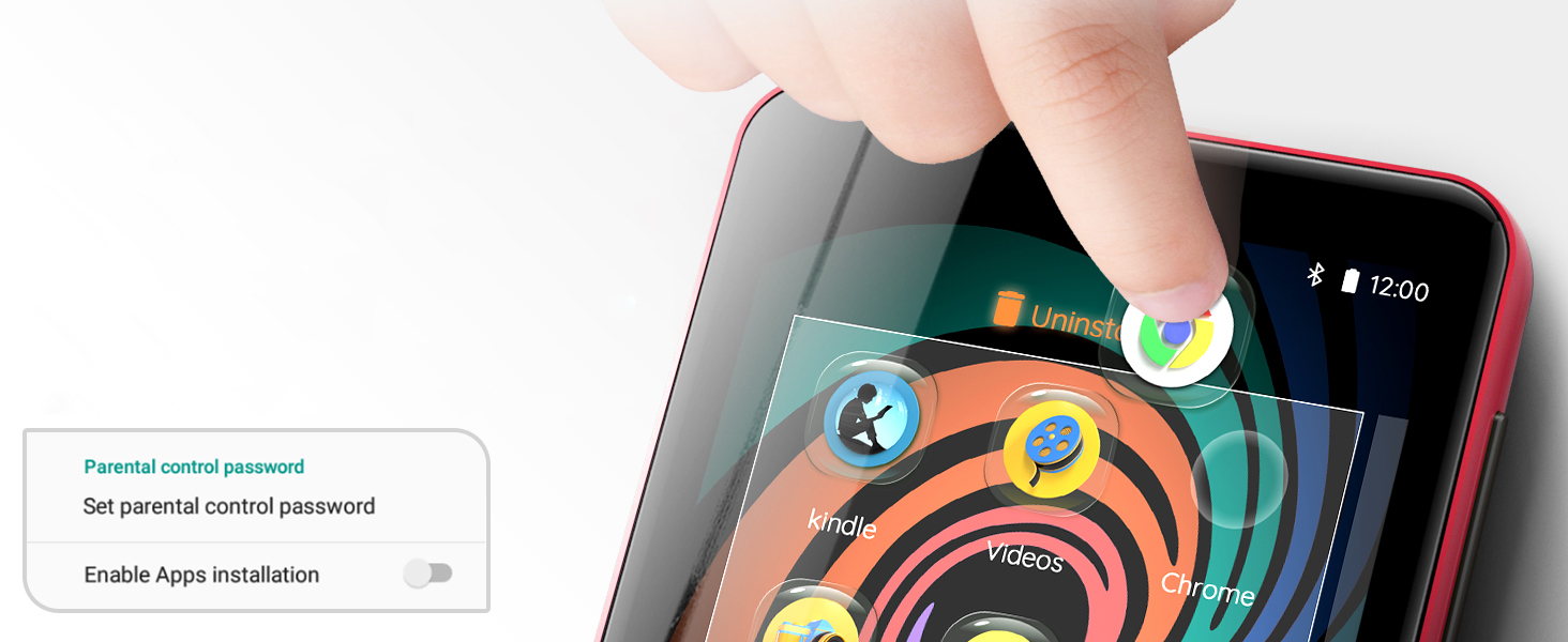 MP3 плеєр Innoasis з Bluetooth та WiFi, 4