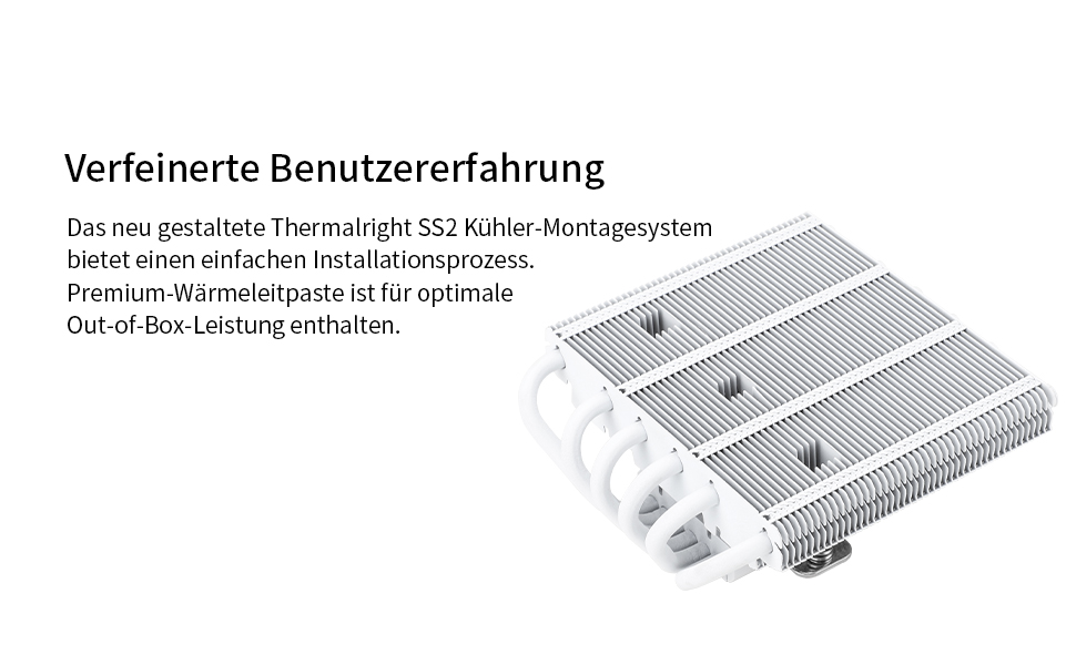 Thermalright AXP120-X67 White ARGB: Низькопрофільний кулер для CPU з 6 тепловими трубками, PWM вентилятор, підтримка AM4/LGA 1700/1150