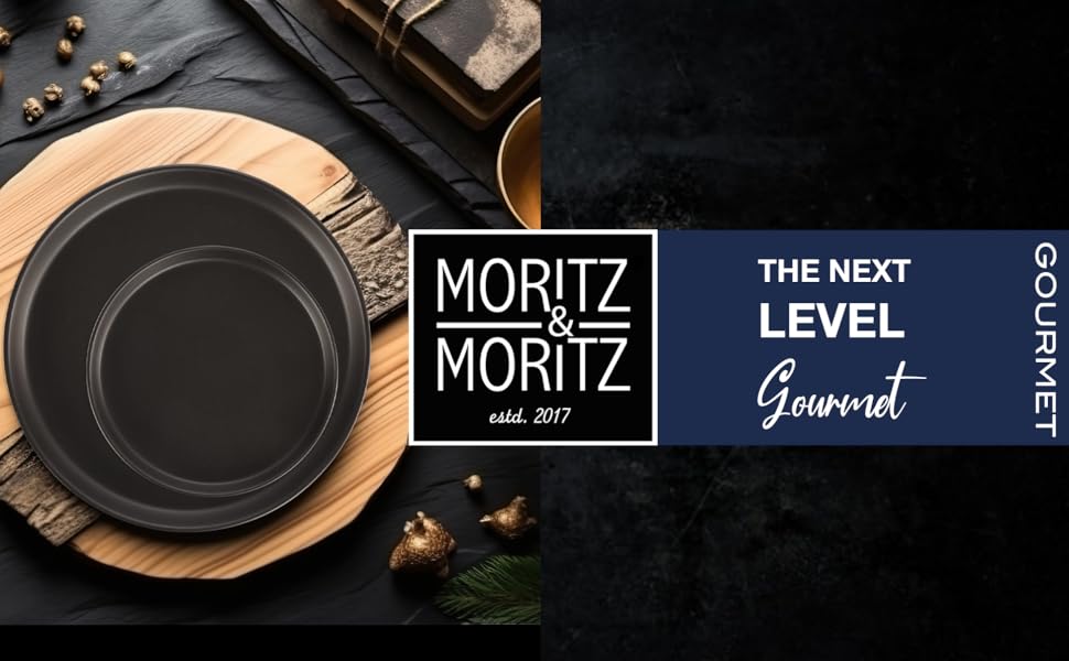 Набір посуду Moritz & Moritz NORDIC на 6 осіб (48 предметів) - 18-ти частинний сервіз з кераміки, скандинавський дизайн, міцний набір тарілок для щодня та гостей