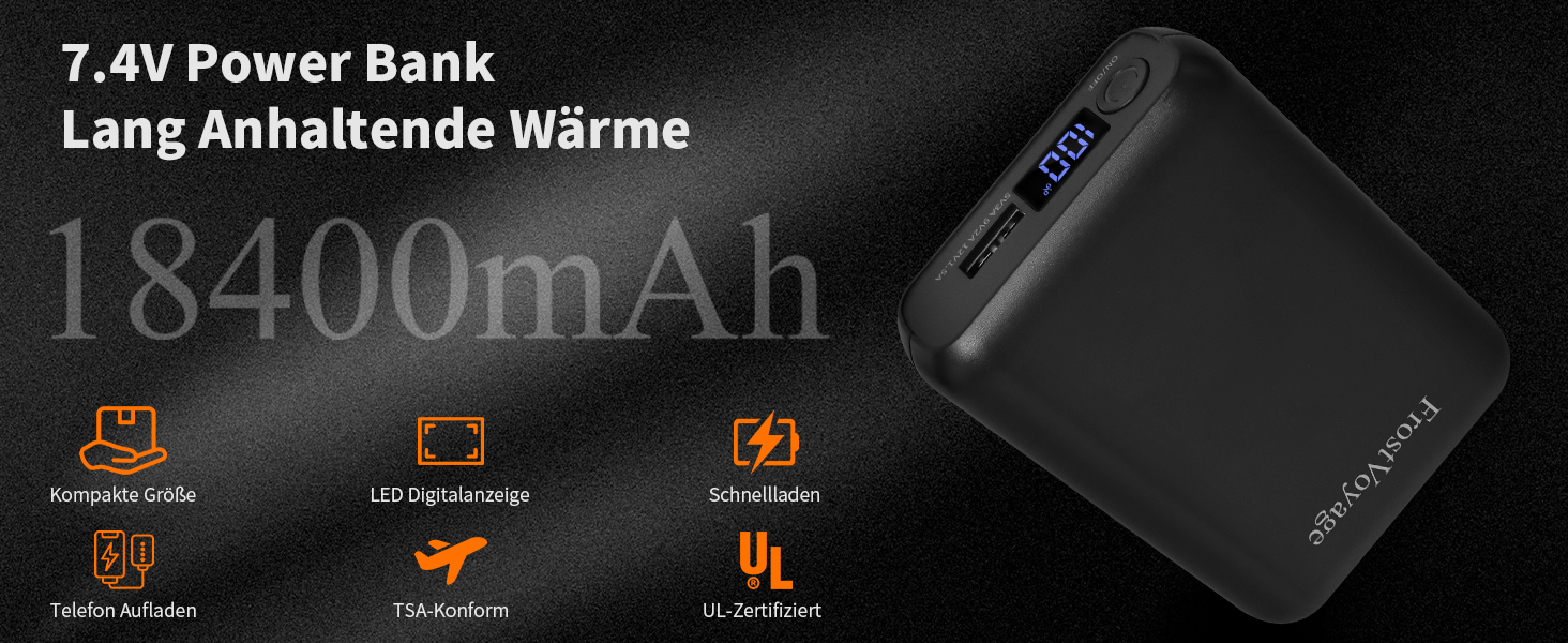 Обогреваемая жилетка для женщин и мужчин с Powerbank 18400mAh, флисовая жилетка с аккумулятором, 10 зон обогрева, теплая флисова жилетка для велоспорту, активного отдыха, черная XXL