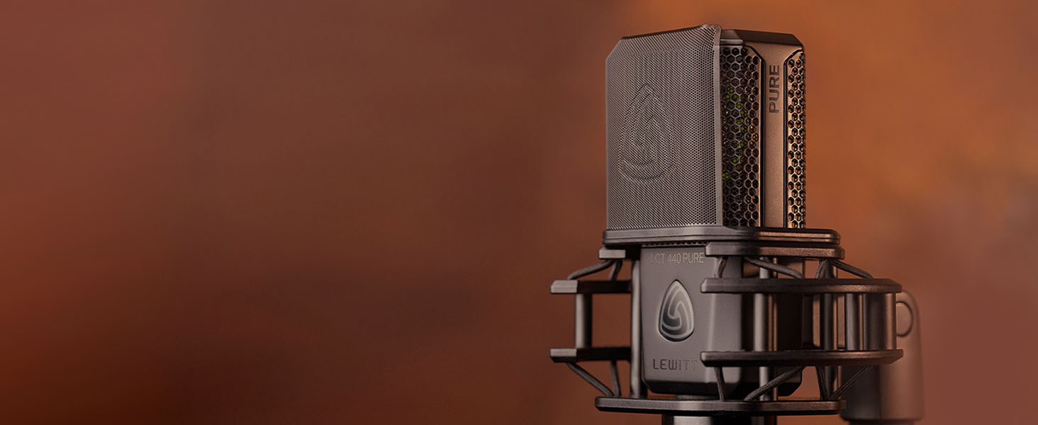 LCT 440 Pure - XLR конденсаторний мікрофон з 1' капсулою: ідеальний для вокалу, інструментів, подкастів та стрімінгу. У комплекті: мікрофонна павутина, поп-фільтр, вітрозахист та транспортна сумка.