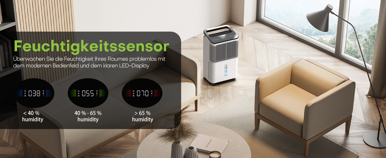 Електричний осушувач повітря CONOPUPlus 16L/день з AUTO режимом та таймером