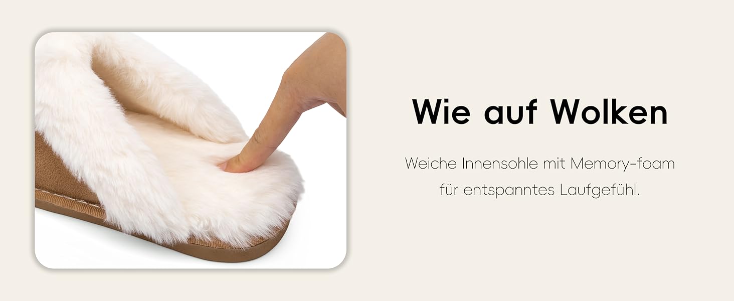 Тапочки халатні теплі, плюшеві, з піною пам'яті для дому та вулиці (жіночі/чоловічі)