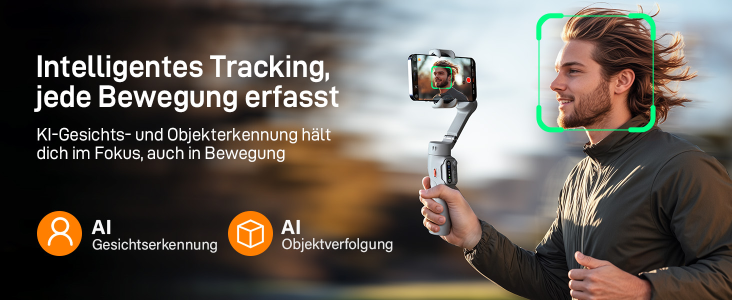 Hohem iSteady X3 SE - Стабілізатор для смартфона, 3-осьовий, сірий. Ідеально для Vlogging, Selfie та подорожей. 11 годин роботи від акумулятора.