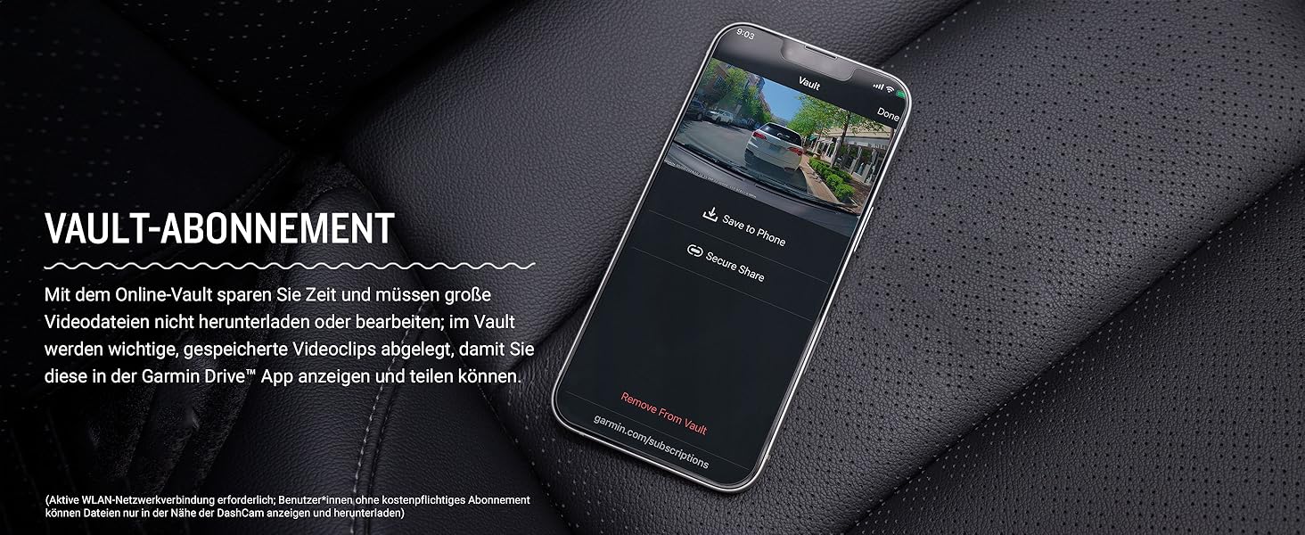 Відеореєстратор Garmin Dash Cam Mini 3 X210: 1080p HD, 140° кут огляду, фільтр Pol, автовиявлення ДТП