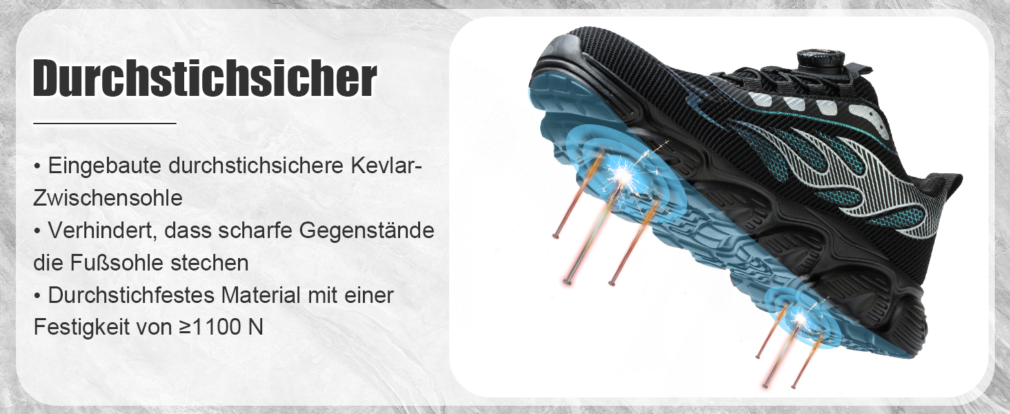 Черевики безпеки унісекс для чоловіків та жінок. Спортивні робочі черевики з металевим капами. Дихаючі, легкі, розміри 38-46 EU, сірий колір.