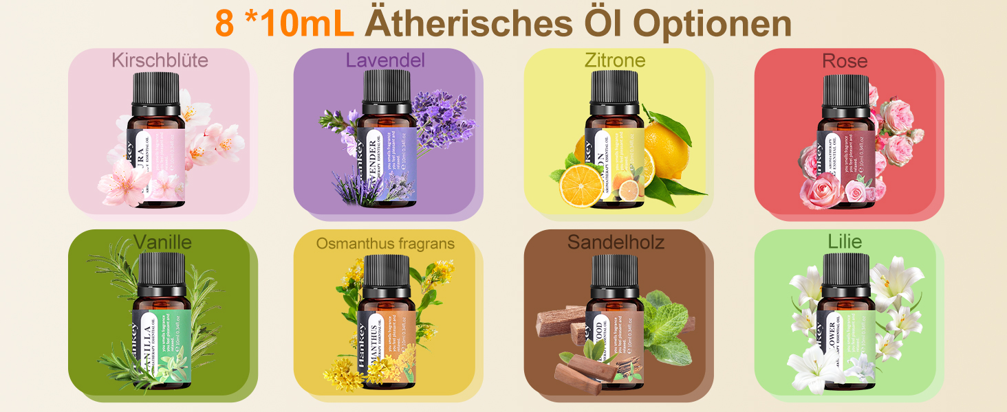 Дифузор аромату 500 мл з ефірними оліями та керуванням від пульта, 14 кольорів, 2 режими розпилення, тиха робота, золото