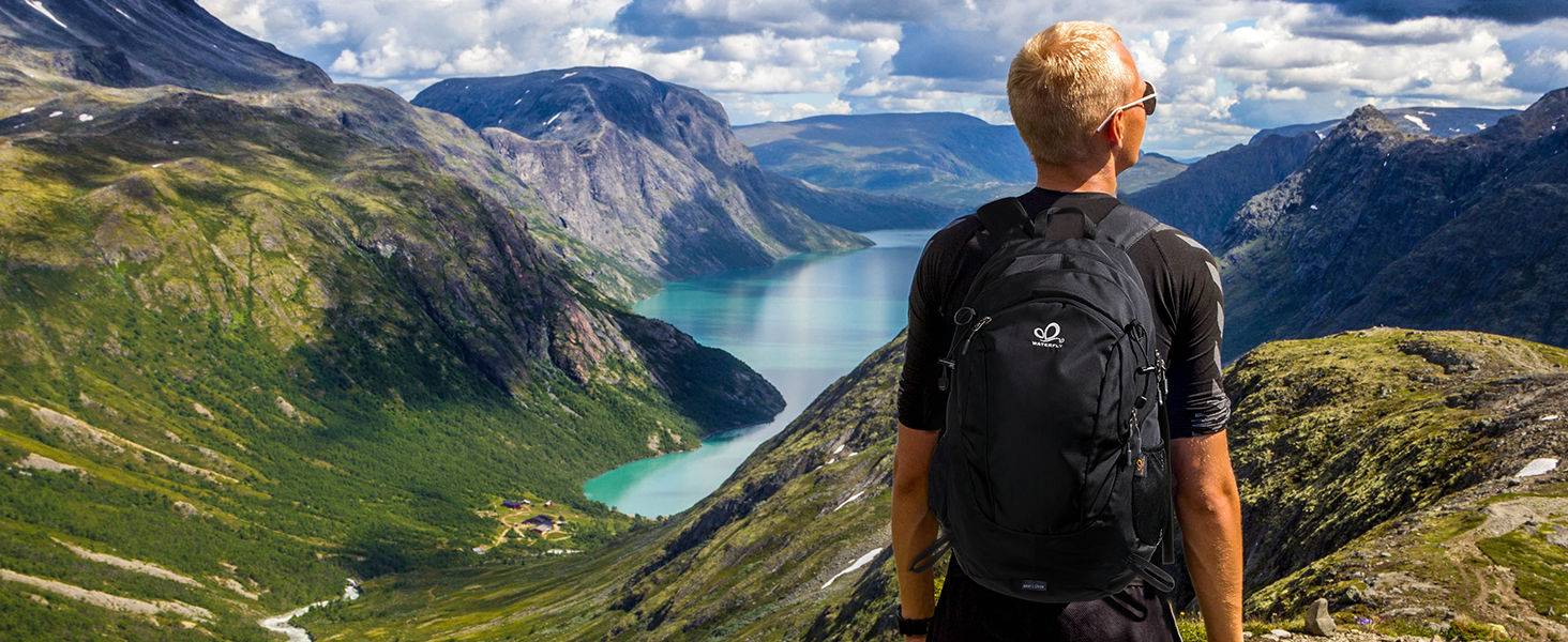 Водонепроникний туристичний рюкзак WATERFLY 30L для походів, трекінгу, подорожей, чоловічий та жіночий, міський та outdoor