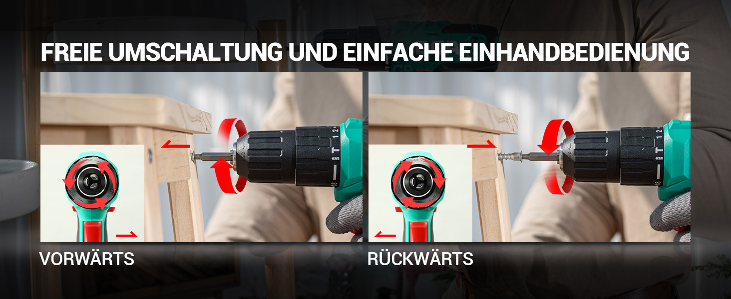 Акумуляторний ударний дриль-шуруповерт DCA 20V, 40 Нм, 13 мм, 22500 уд./хв, 18+1+1, комплект з 14 біт для бетону, металу, дерева
