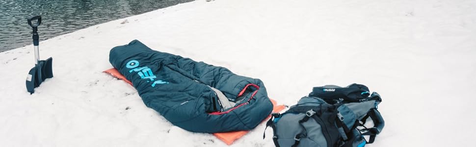 Сплячий мішок Husky Anapurna, -28°C, для кемпінгу та відпочинку на природі, дорослий
