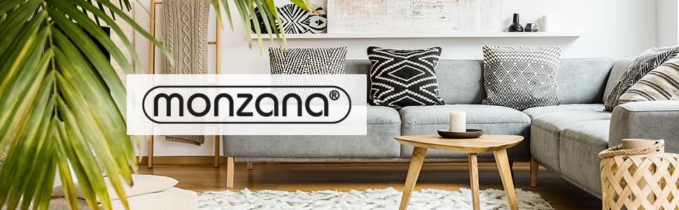 Електричний осушувач повітря MONZANA для кімнати, ванної та квартири (15-20 м²), продуктивність 12л/добу, LED-дисплей, 24-год таймер, очищувач повітря для алергіків