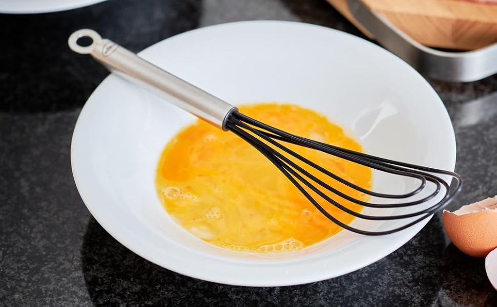 Віночок кухонний RÖSLE для соусів та невеликих порцій, нержавіюча сталь 18/10, 27 см, сріблястий