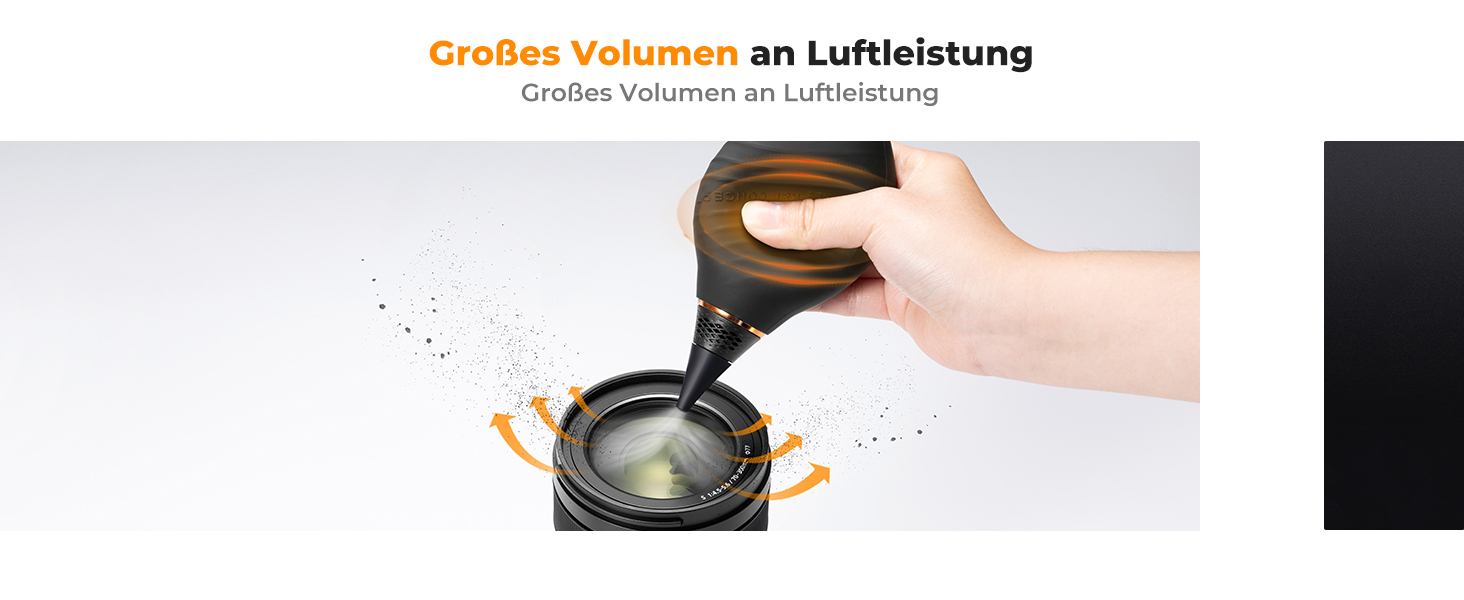 Набір для чищення фото- та відеокамер K&F Concept 10-в-1: об'єктиви, смартфони, сенсори. З мікрофіброю, повітряним насосом та рідиною для чищення.