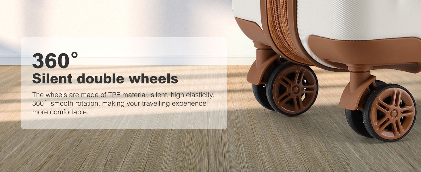 Набір валіз KONO: 3 шт. (55/65/75 см) з TSA-замком, розширювані, легкі, з 4 колесами