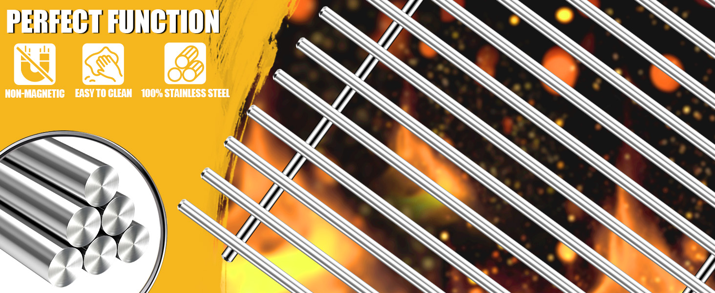 Решітка для гриля Weber Genesis E-310/320/330, S-310/320/330 (2007-2016) GFTIME, не підходить для Genesis II/LX, 2 шт.