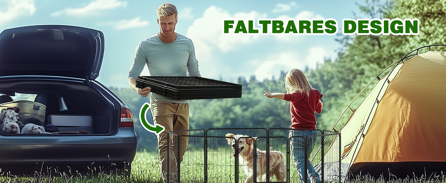 Летворешітка PawHut для цуценят, 8-секційна, 80x80 см, для собак, котів, тварин, внутрішня та зовнішня | PawHut