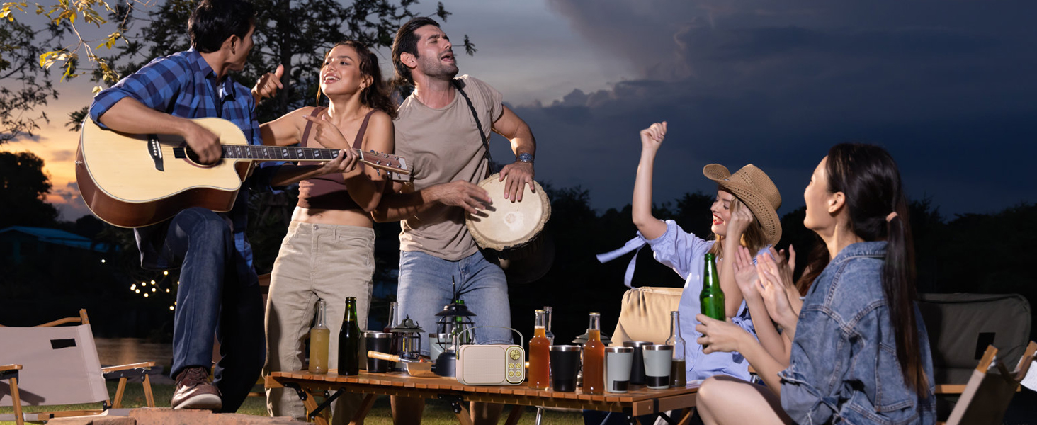 Караоке машина з 2 мікрофонами, портативна Bluetooth колонка для дітей та дорослих, 7 голосових ефектів, ідеально для вечірок та днів народження, рожева