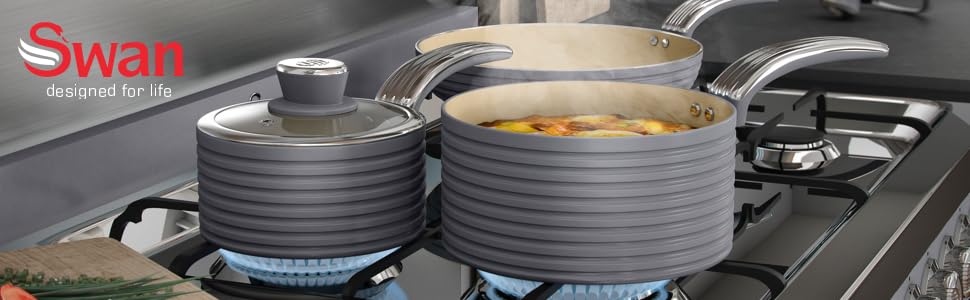 Контейнер для мюслі Swan, чорний, 3,5 літра