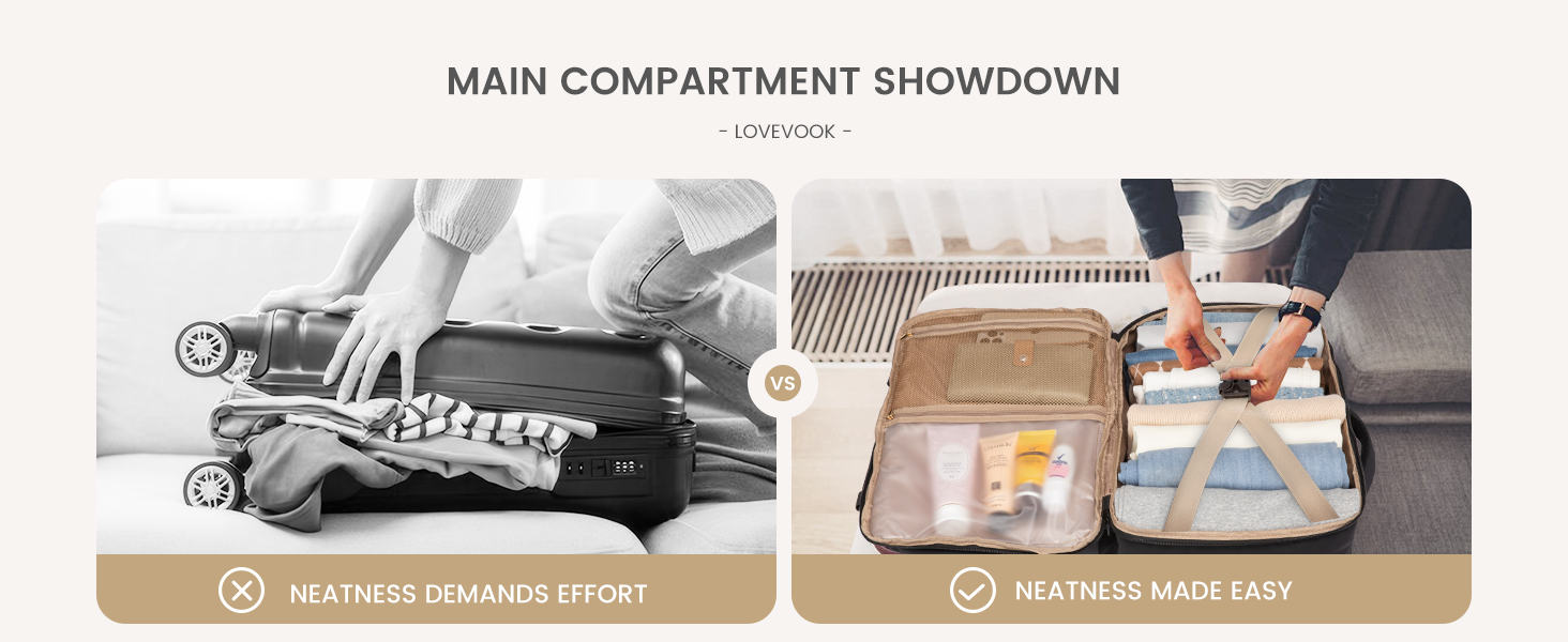 LOVEVOOK Рюкзак для ручної поклажі, 30L, чоловічий, для ноутбука 15.6