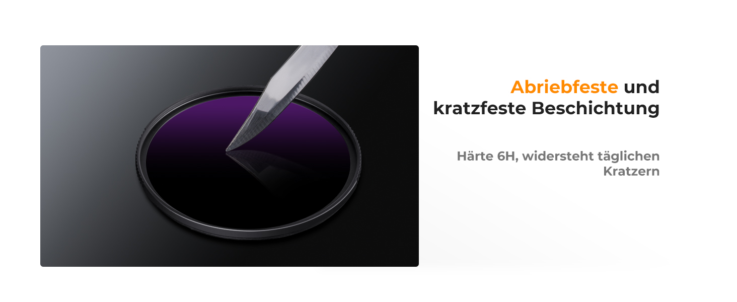 Фільтр K&F Concept Nano-X Serie 82mm ND1000000 - нейтральний фільтр (20 ступенів затемнення) для фотографії небесних явищ