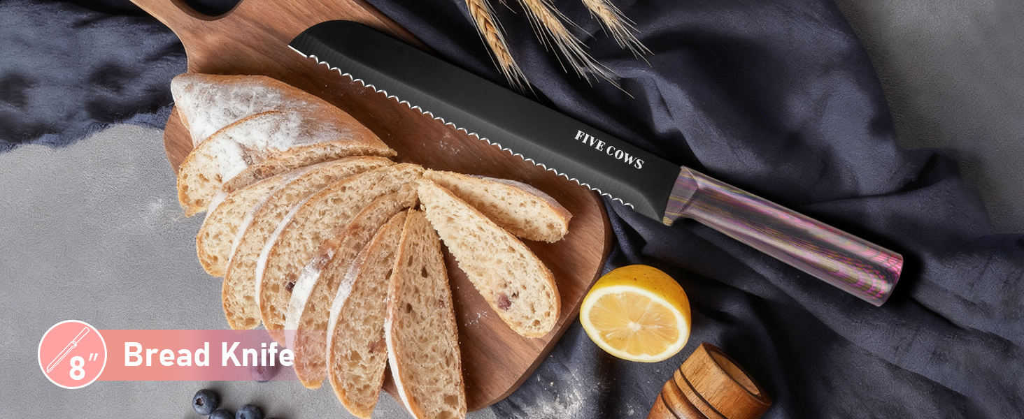 Набір кухонних ножів Messerblock 16 предметів з дерев'яною підставкою, дощечкою, захистом пальців, точилкою та кухонними ножицями. Професійний набір ножів для дому (зелений/рожевий)