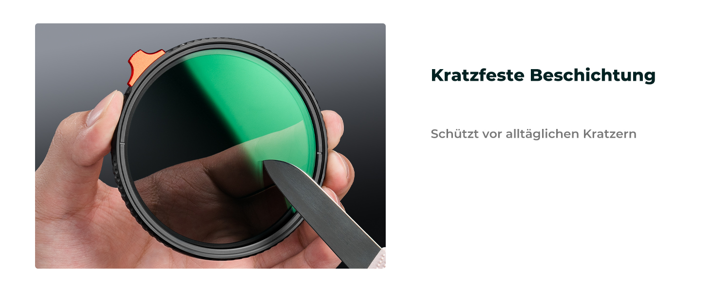 Фільтр K&F Concept 77mm Black Mist 1/4 та ND2-ND400 2-в-1 (Nano-Xcel Series)